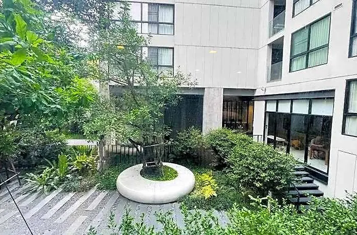 ホテル Cozy Spacious Gardenview 1br 2bed 500m Bts Thonglo
