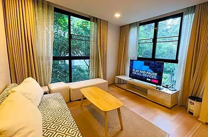 Cozy Spacious Gardenview 1br 2bed 500m Bts Thonglo ホテル 5*